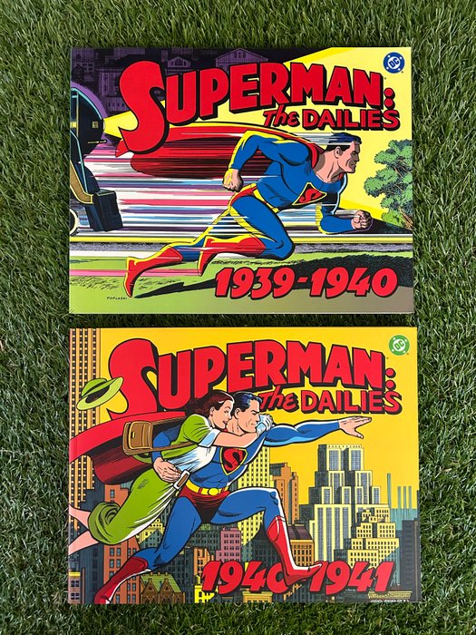 Superman anno 1939/1941 - The dailies - vol 1 e 2 - 2 Comic - Første udgave - 1999