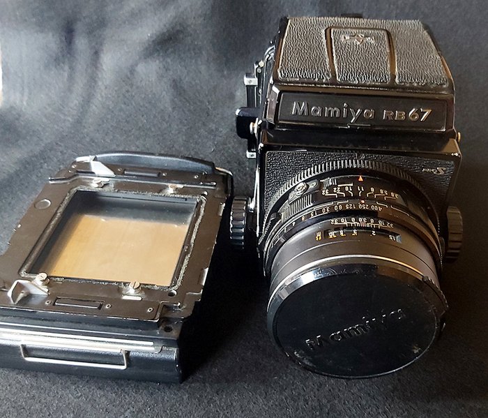 Mamiya RB67 Pro S +  Sekor C 3,8/127mm | 120/mellemformat kamera