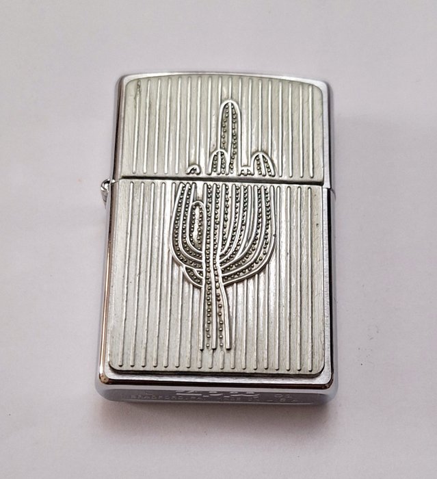 Zippo, Cactus "Diciembre de 2001" - Lighter - Stål