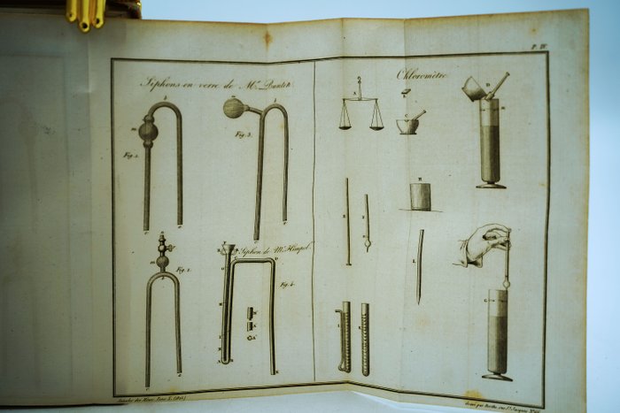 Berthier - Chimie minérale extraits de journaux - 1796