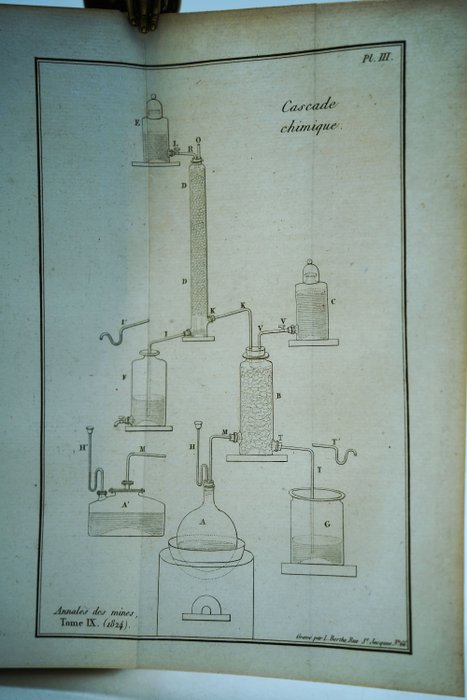 Berthier - Chimie minérale extraits de journaux - 1796