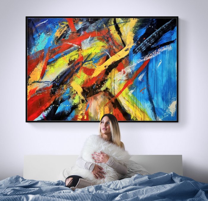 Barbara Chrzaszczkiewicz (1958) - Grand Abstract #314 - XXL