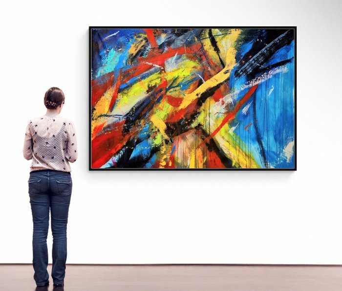 Barbara Chrzaszczkiewicz (1958) - Grand Abstract #314 - XXL