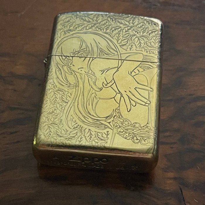 Zippo - ANIME - Lommelighter - Messing, Stål (rustfrit), Messing