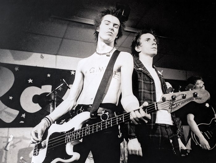 Richard E Aaron - Sex Pistols live in concert 1978 fine art print Printer's Proof of only 5