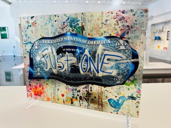 Karl Lagasse (1981) - One Dollar Just One Blue Atelier