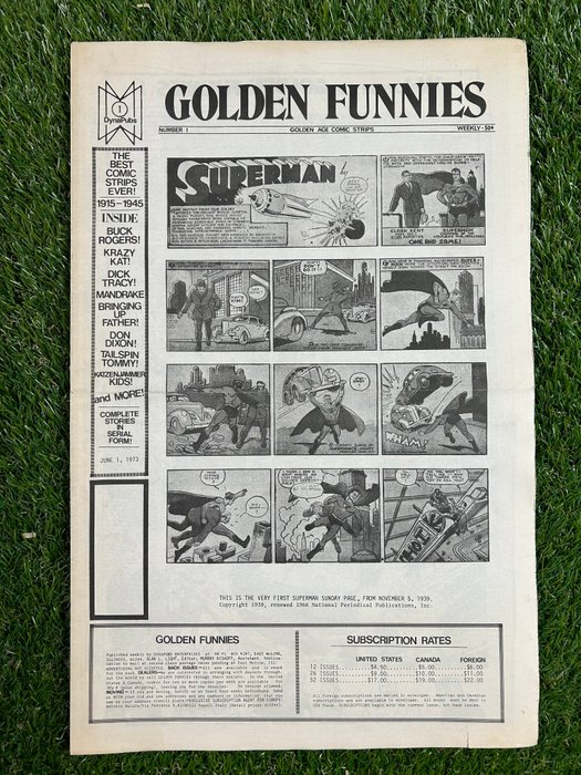 Golden Funnies Golden Funnies nn 1/91 (-n. 83) - Favorite Funnies nn 1/12 - 102 Magasin - Første udgave - 1973/1975