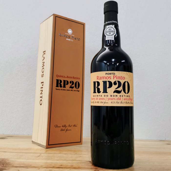 Ramos Pinto Aged Tawny Port: 2x 10 years old  20 years old - Douro - 3 Flasker (075 L)