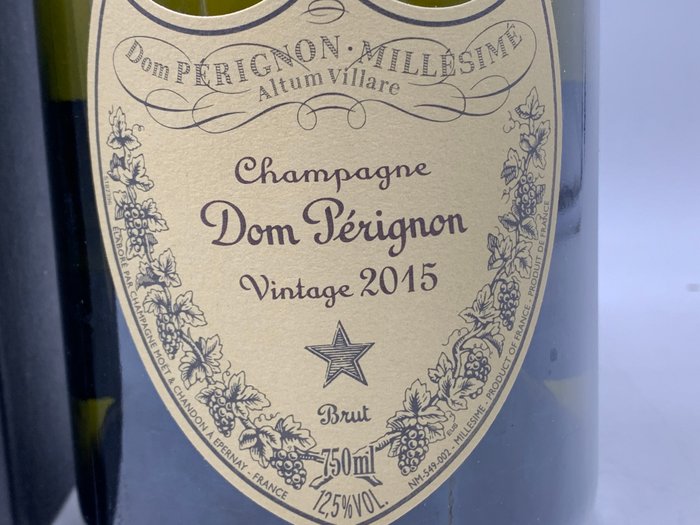 2015 Dom Pérignon, Vintage - Champagne Brut - 1 Flaske (0,75L)