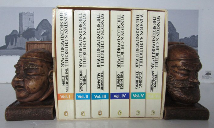 Winston S Churchill - The Second World War Churchill Box Set 6 Volumes - 1974