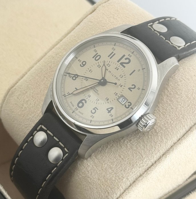 Hamilton - Khaki Field - Ingen mindstepris - H705950 - Mænd - 2000-2010