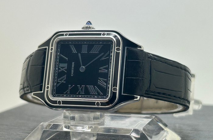 Cartier - Santos Dumont Black Lacquer - WSSA0046 - Mænd - 2020+