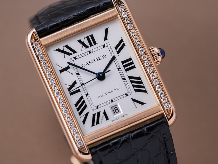 Cartier - Tank Solo XL - W5200026 - Mænd - 2011-nu