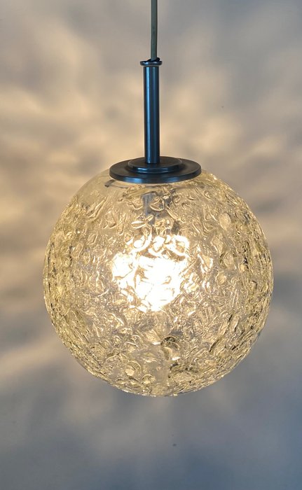 Doria - Hængende lampe - 7028/1 - Glas Krom