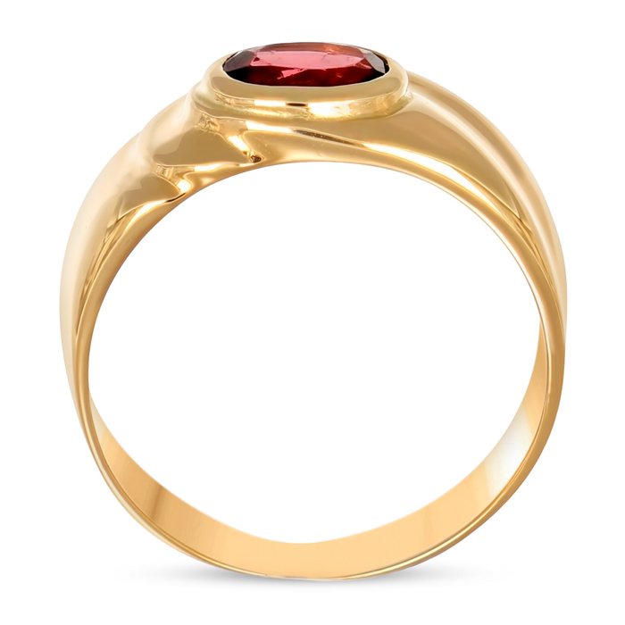 Ring - 18 kraat Gulguld -  130ct tw Rubin