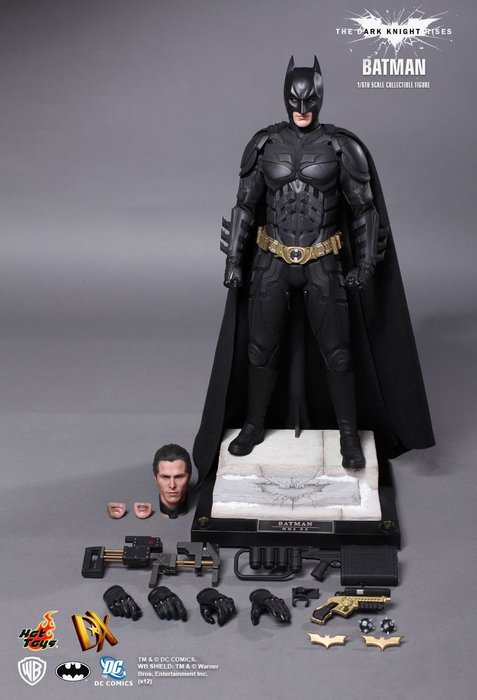 Hot Toys  - Actionfigur Batman - The Dark Knight Rises - Christian Bale - DX12