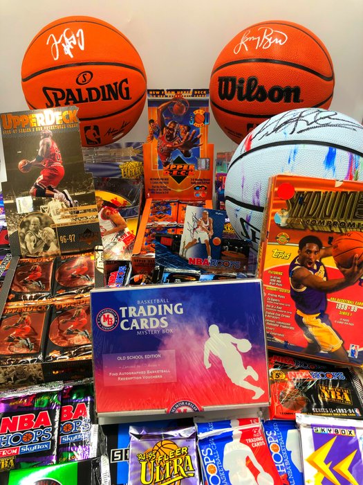 1989-1999 Memorabilia Germany NBA Basketball Trading Cards, LIMITED SERIES (serial numbered): Alternate Old School Edition - 1 Mystery box - Næsten så god som ny (NM)