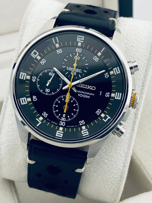 Seiko - Chronograph - Date - Ingen mindstepris - 7T92-0MF0 - Mænd - 2011-nu