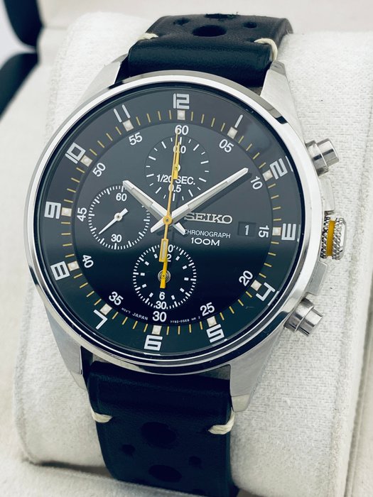 Seiko - Chronograph - Date - Ingen mindstepris - 7T92-0MF0 - Mænd - 2011-nu