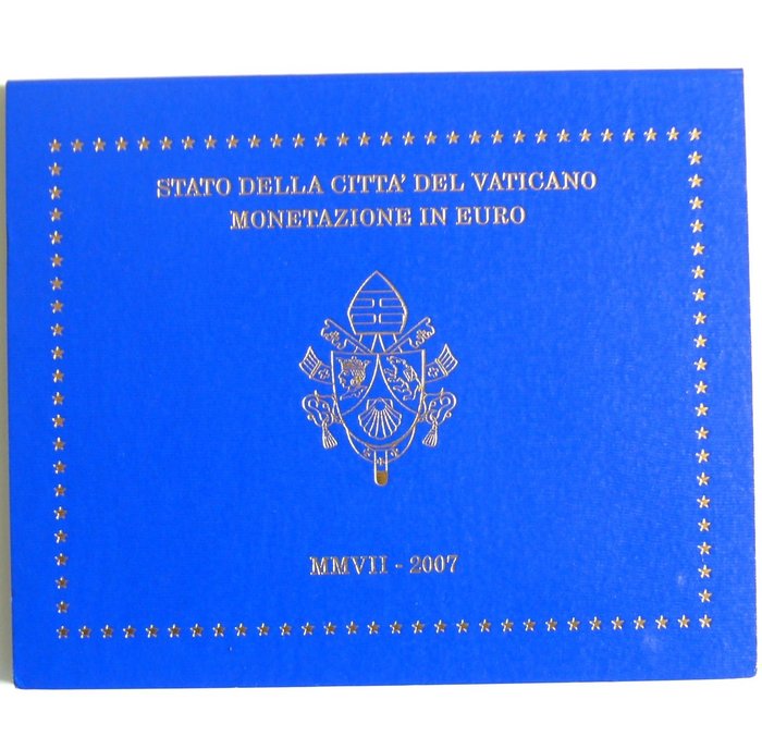 Vatikanstaten. Year Set (FDC) 2007  (Ingen mindstepris)