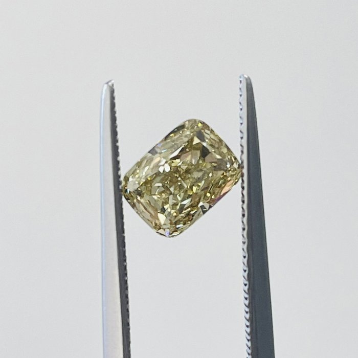 1 pcs Diamant  (Natur)  - 103 ct - Pude - VVS1 - Gemological Institute of America (GIA) - Fancy brunlig gul