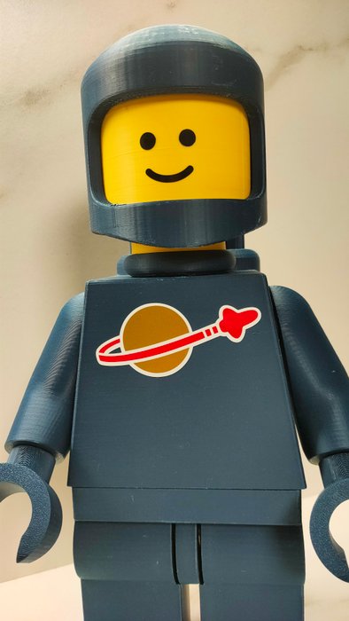 Handmade item - Handmade item Mega Figure LEGO Space Dark Blue Spaceman Classic - Italien