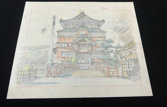 Spirited Away - 6 Anime Layout set, UV LIGHT TESTED, Free Shipping