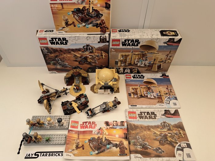 Lego - Star Wars - 75270 75198 75299 - Diverse Tatooine sets - 2000-2010