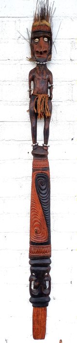 Sepik River Håndskåret Ancestor totem - 110 cm - Papua Ny Guinea  (Ingen mindstepris)