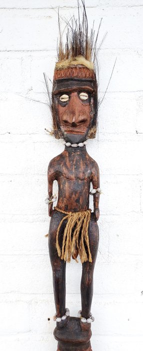 Sepik River Håndskåret Ancestor totem - 110 cm - Papua Ny Guinea  (Ingen mindstepris)