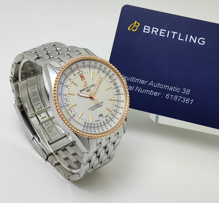 Breitling - Navitimer Chronometer Gold/Steel - U17325 - Mænd - 2011-nu