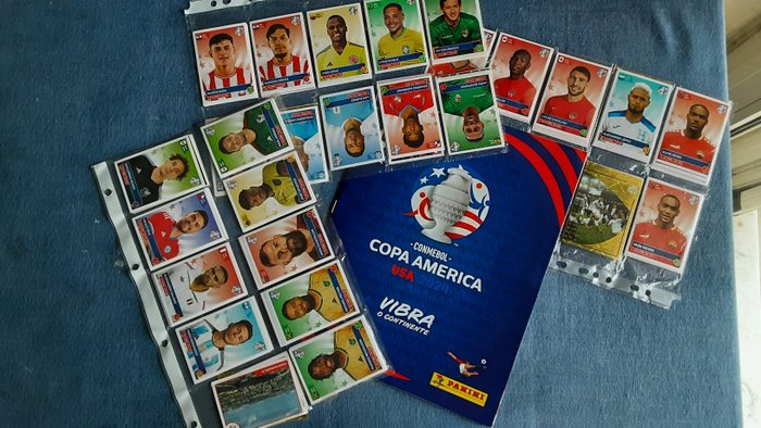 Panini - Copa America 2024 Edizione Brasile Empty album + complete loose sticker set