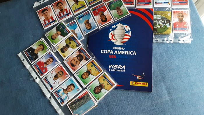 Panini - Copa America 2024 Edizione Brasile Empty album + complete loose sticker set