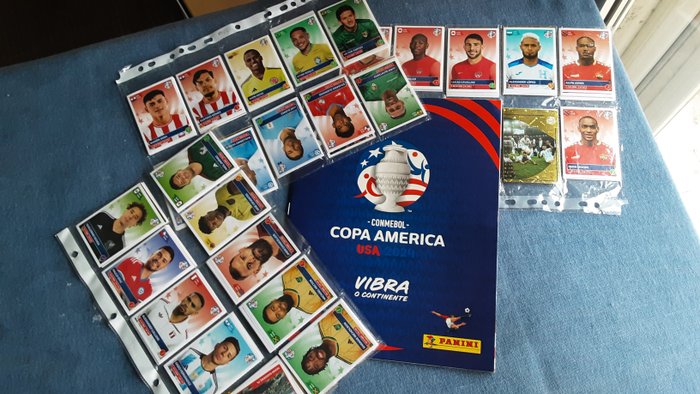 Panini - Copa America 2024 Edizione Brasile Empty album + complete loose sticker set