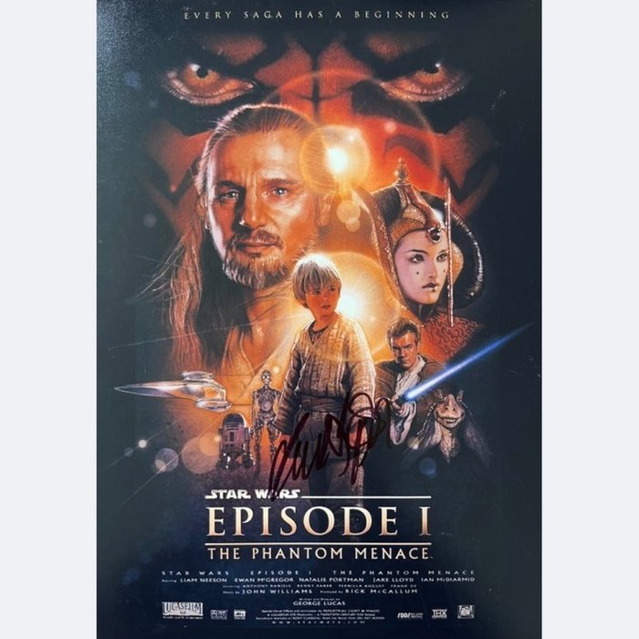 Star Wars Episode I: The Phantom Menace - Signed by Samuel L. Jackson (Mace Windu)