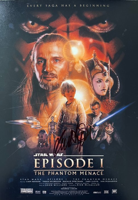 Star Wars Episode I: The Phantom Menace - Signed by Samuel L. Jackson (Mace Windu)