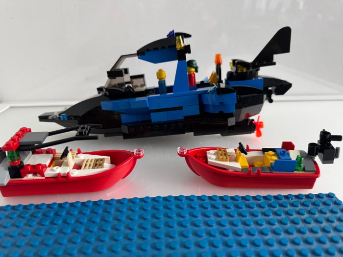 Lego - Lego , specially designed-speedboat  figure /2 boats with blue plate - 2000-2010 - Danmark