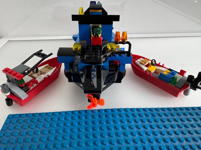 Lego - Lego , specially designed-speedboat  figure /2 boats with blue plate - 2000-2010 - Danmark