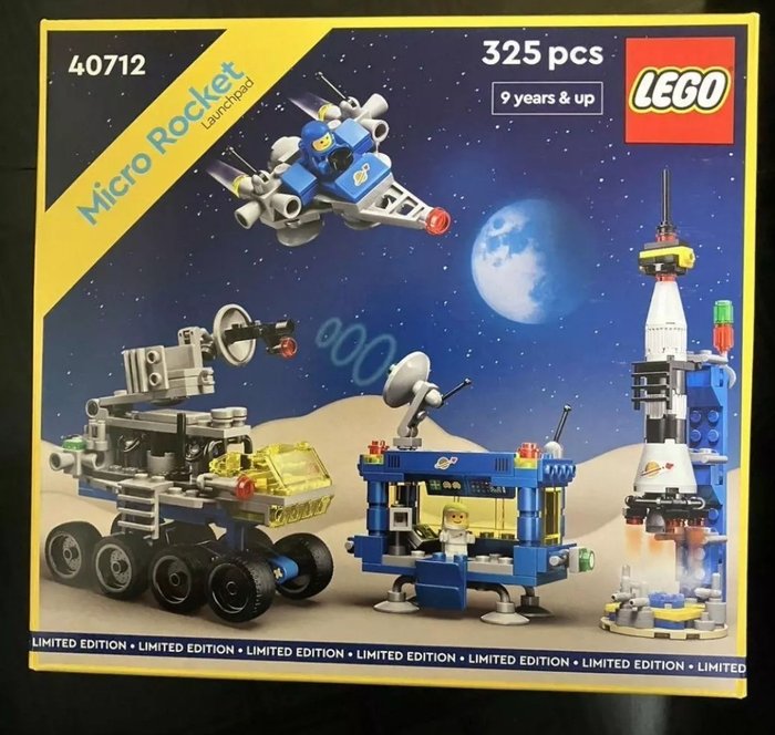 Lego - Promotional - 40712 - La micro base de lancement de fusée 40712 - 2020+ - Frankrig