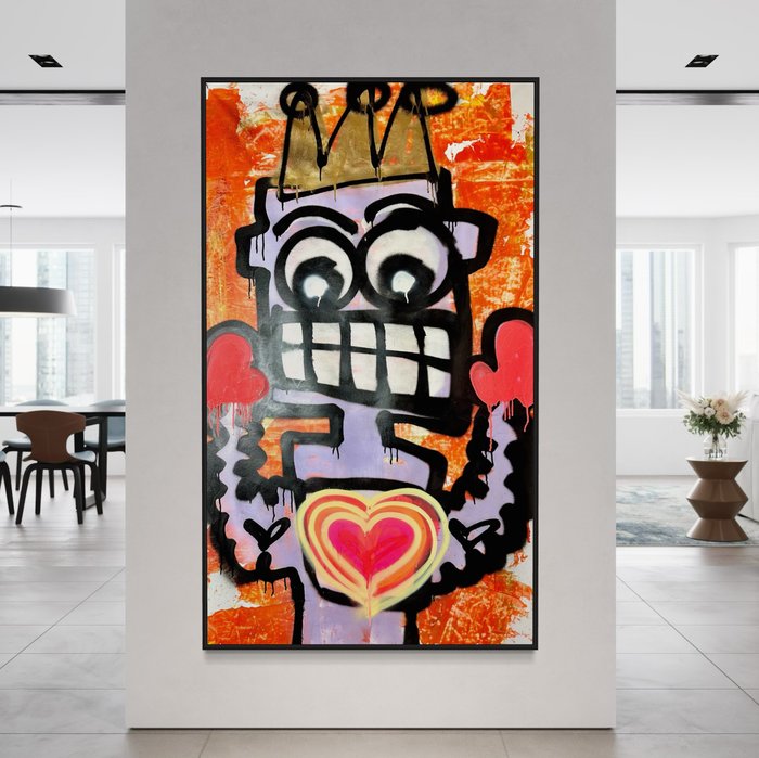 Timo Wedell (1994) - Handsome Robot Like Basquiat - XXL