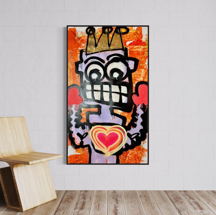 Timo Wedell (1994) - Handsome Robot Like Basquiat - XXL