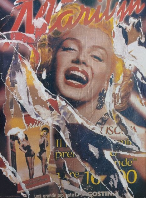 Mimmo Rotella (1918-2006) - Stella di puro amore