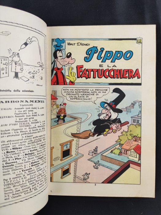 Topolino Libretto n. 236 - Primo settimanale - 1 Comic - 1960