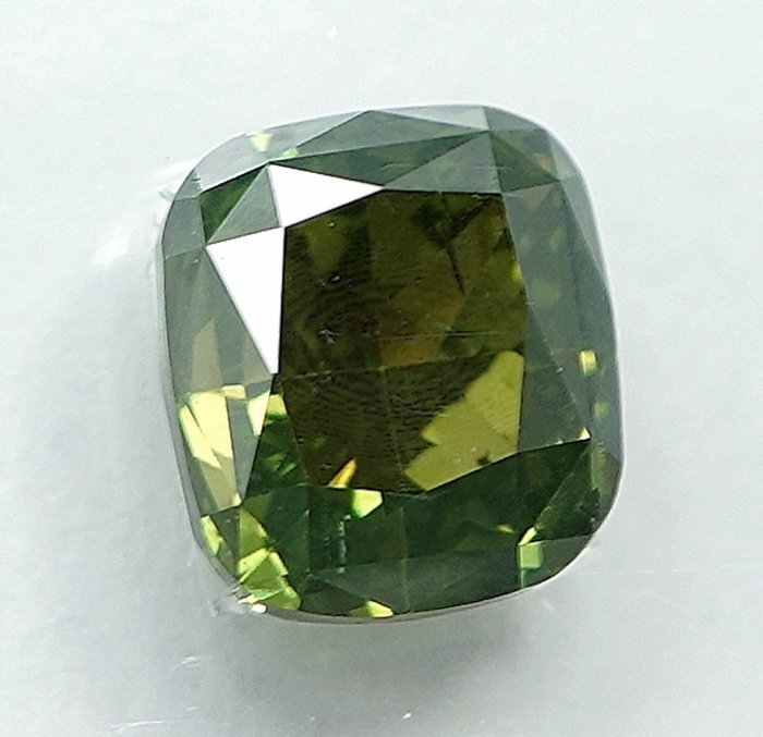 1 pcs Diamant  (Farvebehandlet)  - 1.04 ct - Pude - SI1 - International Gemological Institute (IGI)