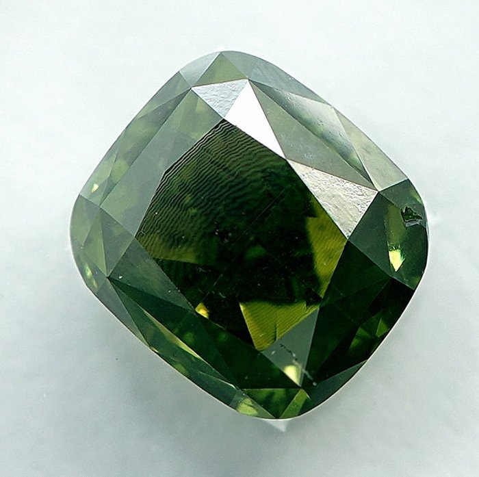 1 pcs Diamant  (Farvebehandlet)  - 1.04 ct - Pude - SI1 - International Gemological Institute (IGI)