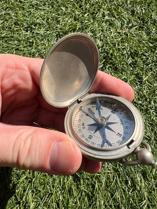 Amerikas Forenede Stater - WW2 USAAF Airforce Wittnauer Escape / Survival Compass - Pilot - Aircrew - fuldt funktionelt - Militærudstyr - 1941