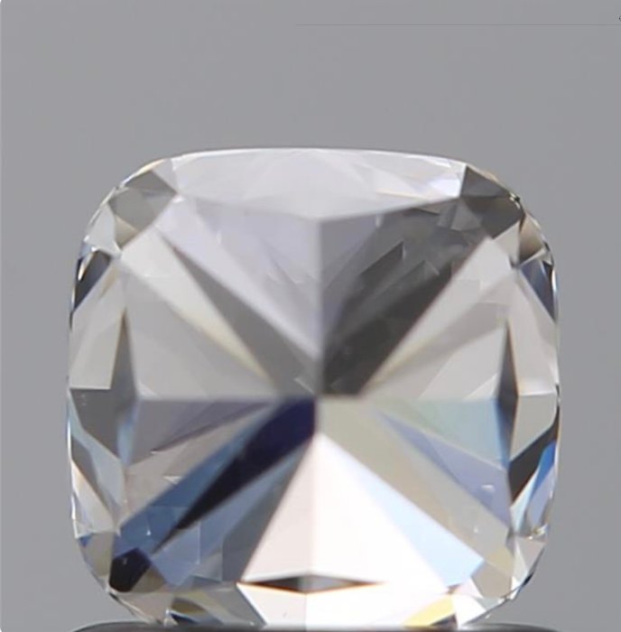 1 pcs Diamant  (Natur)  - 1.01 ct - Pude - D (farveløs) - VS1 - Gemological Institute of America (GIA) - Eks Ex