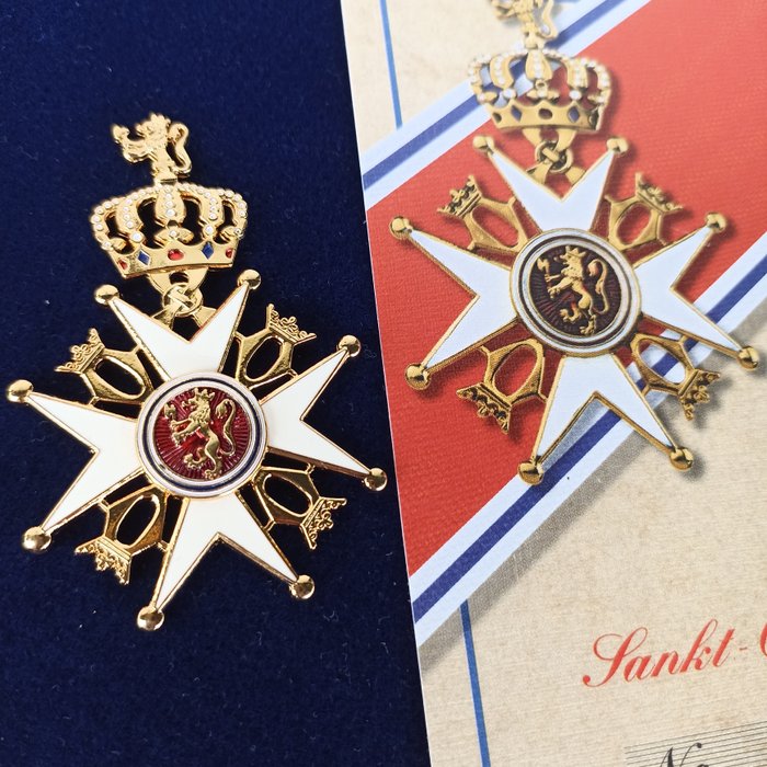 Norge - Belønning - Order of StOlaf