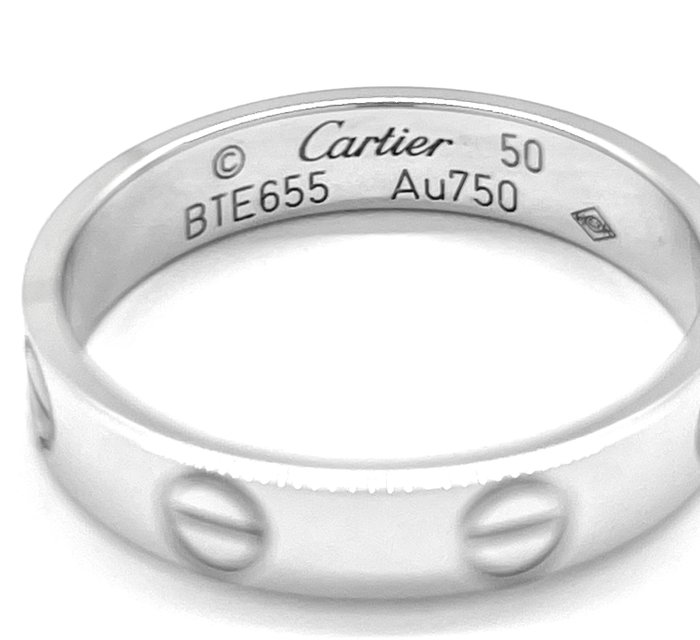 Cartier - Ring - Love - 18 kraat Hvidguld