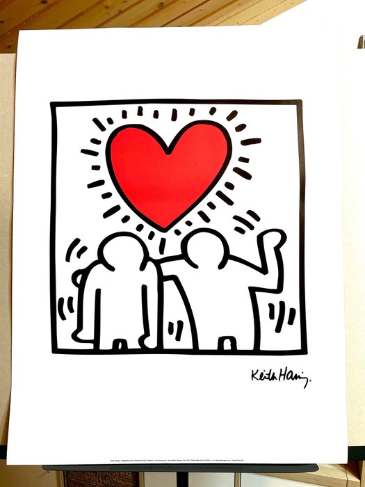 Keith Haring (after) - Untitled (be mine) - 2000'erne